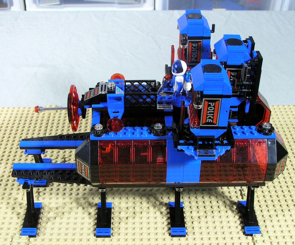 lego space police base